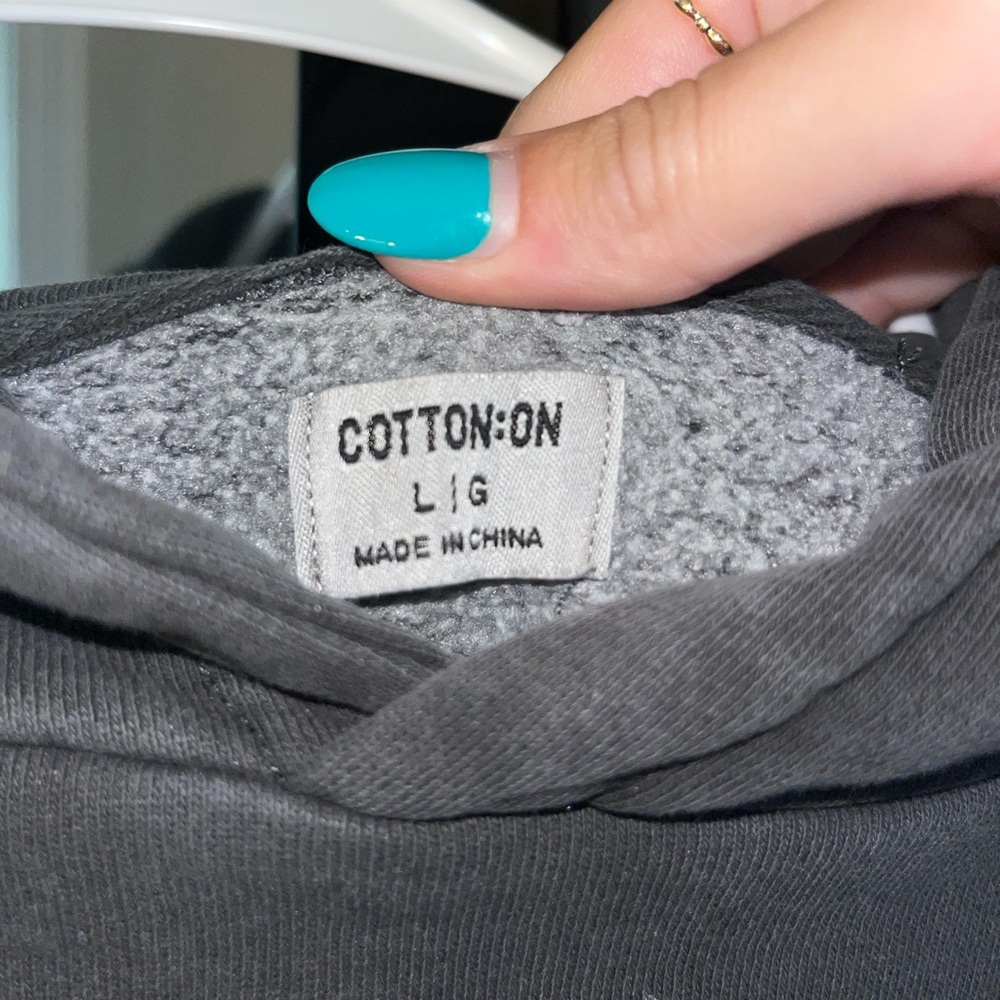 cotton on hoodie!